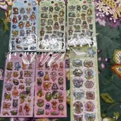 イタリアンブレインロット ぷくぷくシール5枚 ウォーターシール1枚セット