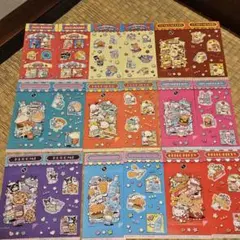 サンリオキャラクターズきゃらくたぶるステッカーズ　アメリカンダイナーデザイン