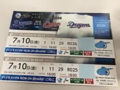 2026年最新】中日ドラゴンズ チケット シーズンシートの人気アイテム