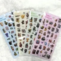 4枚セット　イタリアンブレインロッド　ぷくぷくシール