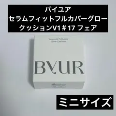バイユア セラムフィットフルカバーグロークッションV1＃17 フェア ミニサイズ