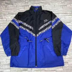 80s Saller ヴィンテージ ナイロンジャケット 青黒 ユーロヴィンテージ