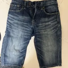 EDWIN ダークブルー ハーフデニム