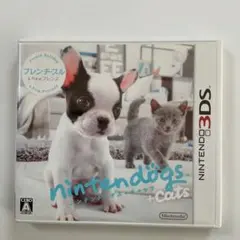 説明書無し！フレンチ・ブル&Newフレンズニンテンドッグス　3DS中古ソフト