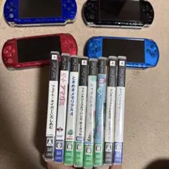 PSP本体 4台セット ゲームソフト付き