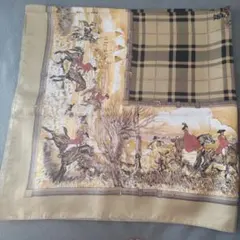 馬と騎士のイラスト スカーフ