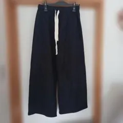 JaVa 黒 ワイドパンツ