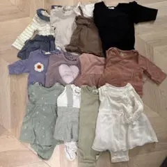 70サイズ　ロンパース・カバーオールセット