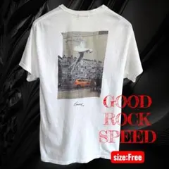 グッドロックスピード ゴドリス コラボ フォト Tシャツ 白 Mのサムネイル