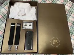 新プレミアムシャツセット　Lサイズ　新郎　ウエディング　結婚式タキシード小物