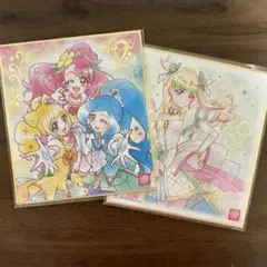 ☆1382 キュアズキューン プリキュア色紙ART7 描き下ろしイラスト 1