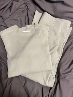 Mila owen ライトグリーン セーター パンツ セット