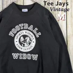 【USA製】80s-90s TeeJays ヴィンテージス ウェット 黒 M