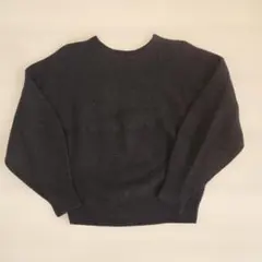 ユニクロ 3Dコットンバルーンスリーブセーター S レディース