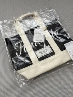 Herlipto ハリプ トートバッグ ブラック 新宿ルミネ2限定品 - メルカリ
