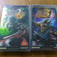 PSP ソフト まとめ売り モンスターハンター 2ndG 3rd