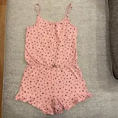 h&m コンビメゾン　オールインワン　サロペット　134cm/140cm