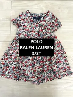 POLO RALPH LAUREN 3/3T ポロラルフローレン　100ワンピ
