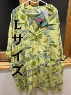 ズートピア ニック 半袖シャツ アロハシャツ ディズニー　Lサイズ