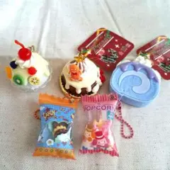 フェイクスイーツ　お菓子　デサイン　キーホルダー
