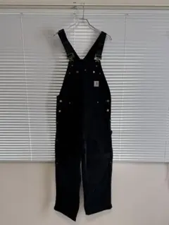 Carhartt ブラック オーバーオール　36×30