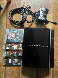 PlayStation 3 本体 コントローラー ゲーム4本付