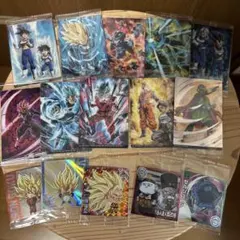 ドラゴンボール　イタジャガ&超戦士ウエハースシール　まとめ売り　15枚　新品