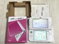 下画面IPS New ニンテンドー 3DS LL 本体 ピンク×ホワイト