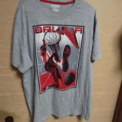 AND1 BALLER グラフィックTシャツ グレー