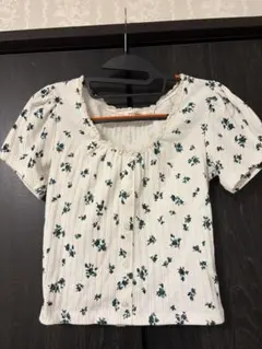 moussy 花柄半袖トップス フリーサイズのサムネイル