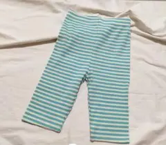 SOYBEAN XLsize ストライプ ハーフパンツ