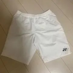 YONEX バドミントンパンツ ホワイト Lのサムネイル