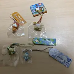 【未開封】ハローキティご当地根付け 4個セット
