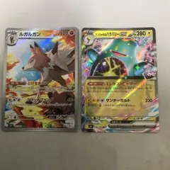 ルガルガンAR 107/100 ナンジャモのハラバリーex RR 030/100