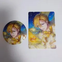 アイナナ　缶バッジ　クリアカード　ナギ