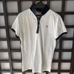 FRED PERRY ドット柄ポロシャツ Mサイズ