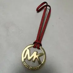 マイケルコース MICHAEL KORS チャーム レッド ゴールド カバン 赤