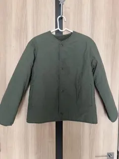 UNIQLO キルティングジャケット 150 オリーブグリーン