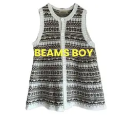 【美品】BEAMSBOY ニットベスト Aライン