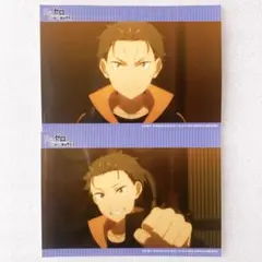 Re:ゼロから始める異世界生活 リゼロ 3期 ブロマイド スバル 2点 ⑥
