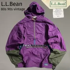 希少 美品 80s 90s L.L.Bean ヴィンテージ アノラックパーカー