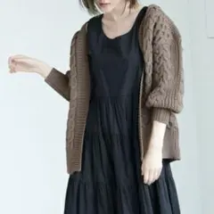rope picnic カーディガン