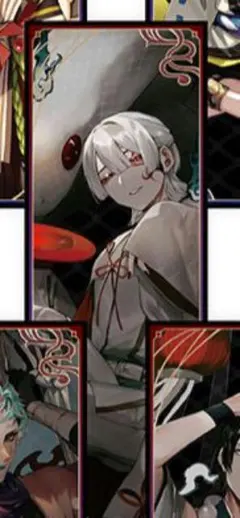 弦月藤士郎　妖怪万化　掛け軸風ミニポスター　にじさんじ