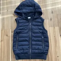 PLST ネイビーダウンベストMサイズ