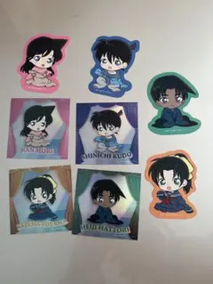 名探偵コナン ちぢませ隊ステッカーコレクション2 ふらっとめじるしアクセサリー