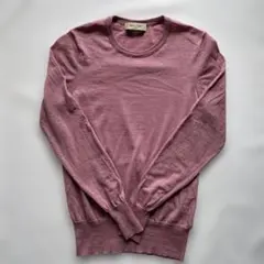 Demi-Luxe BEAMS ピンクパープル クルーネックセーター《M》のサムネイル