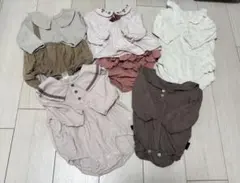 ロンパース　まとめ売り　女の子　長袖　70サイズ