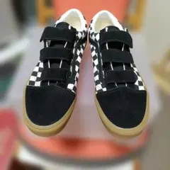 VANS OLD SCHOOL ベルクロ Checker ガム V34705