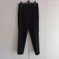 超美品★　プラステ　リネン　テーパードパンツ　ブラック　夏