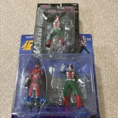 ユニファイブ 仮面ライダー2号 対 地獄大使 フィギュア - メルカリ